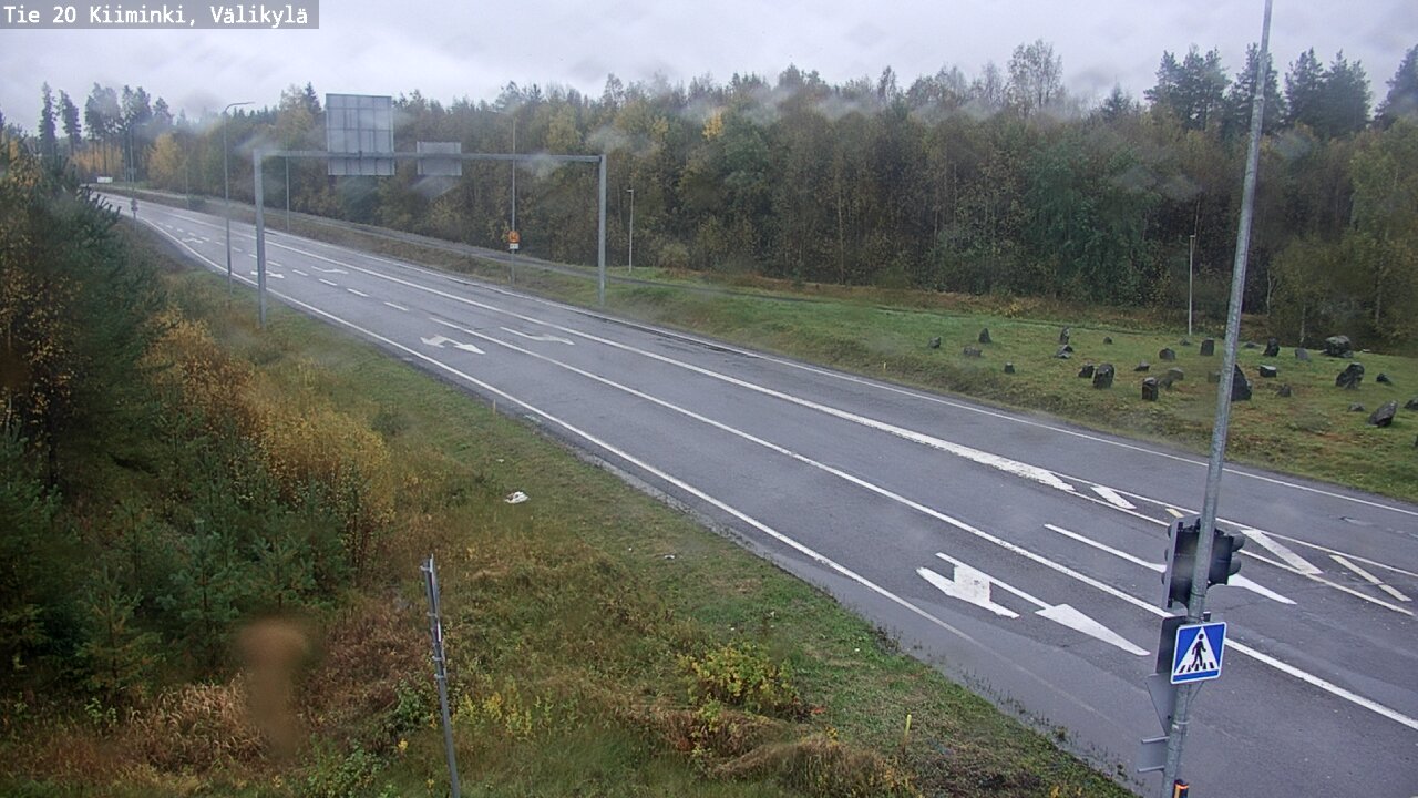 Weather Camera Image Road 20 Oulu Kiiminki, Välikylä, Oulu, Pohjois-Pohjanmaa