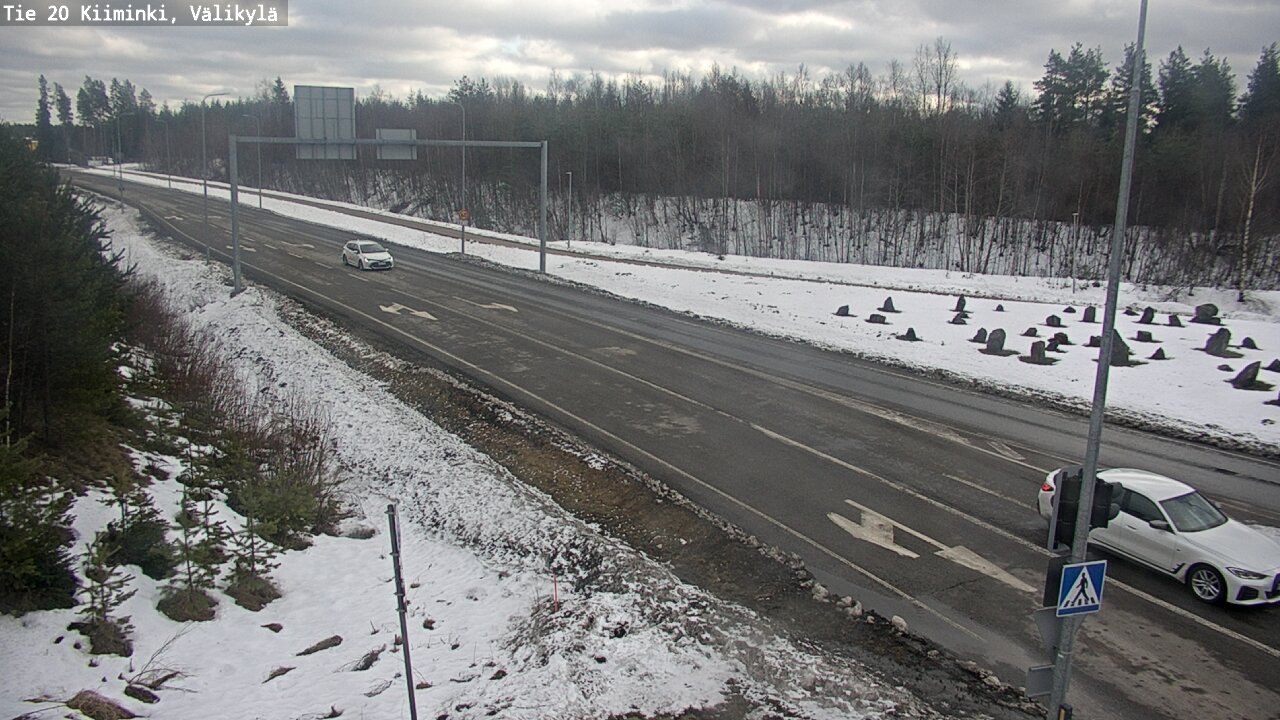 Weather Camera Image Road 20 Oulu Kiiminki, Välikylä, Oulu, Pohjois-Pohjanmaa