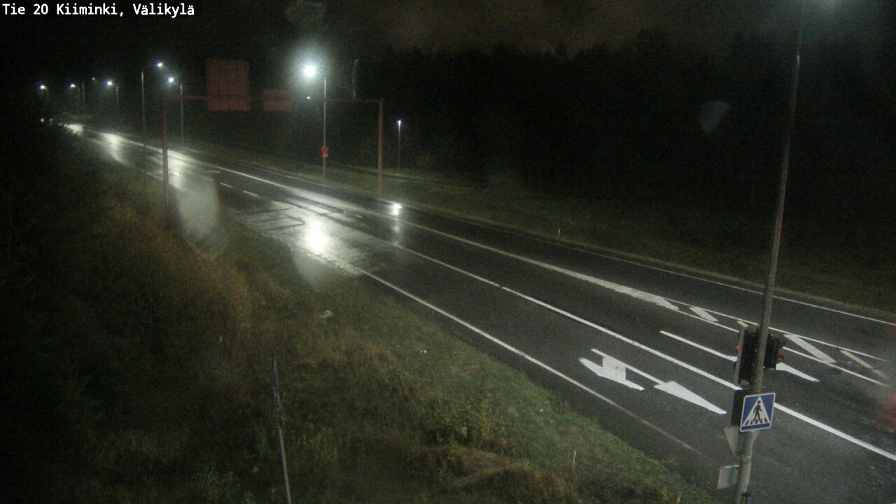Weather Camera Image Road 20 Oulu Kiiminki, Välikylä, Oulu, Pohjois-Pohjanmaa
