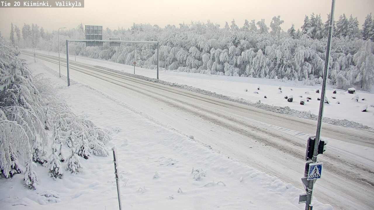 Kelikamerat Kuva Tie 20 Oulu Kiiminki, Välikylä, Oulu, Pohjois-Pohjanmaa