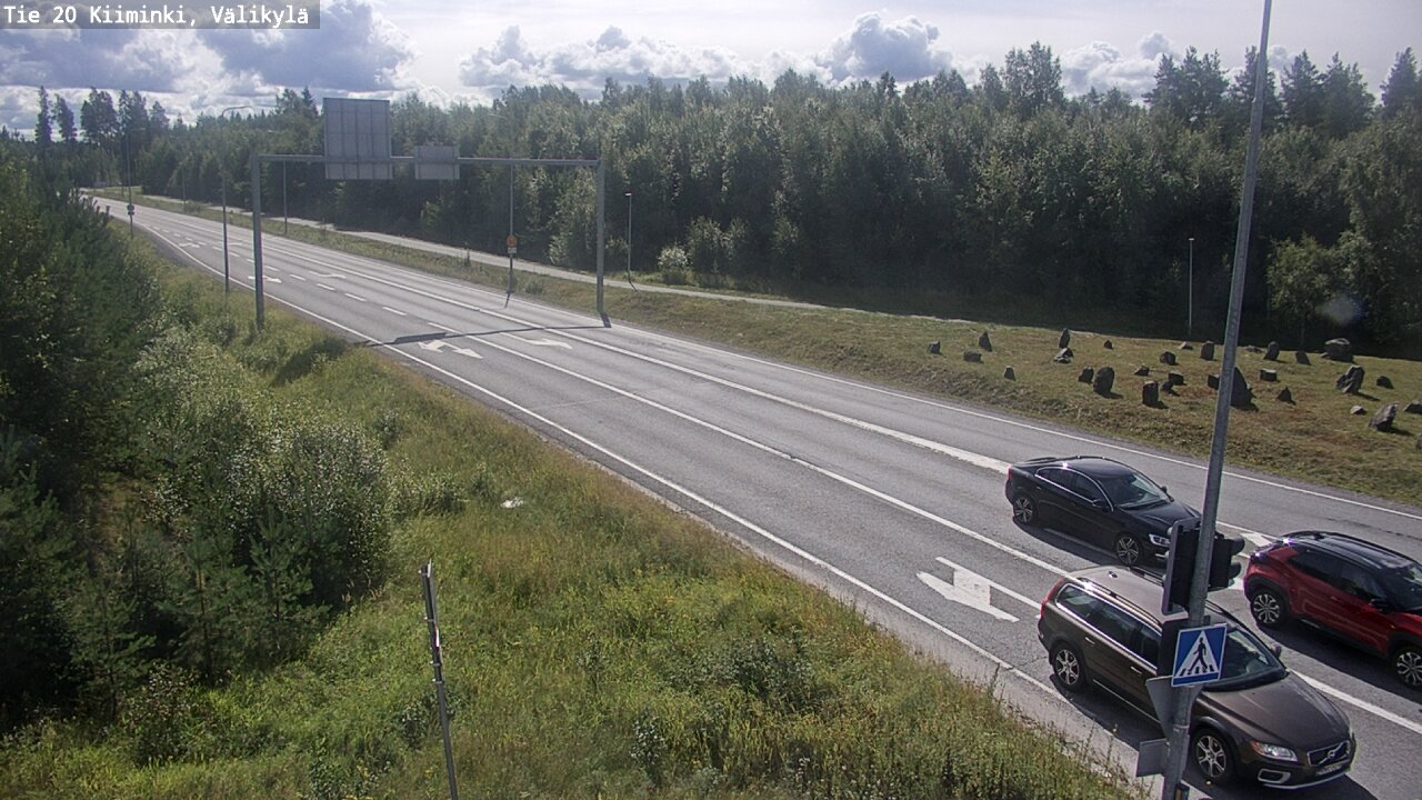 Weather Camera Image Road 20 Oulu Kiiminki, Välikylä, Oulu, Pohjois-Pohjanmaa