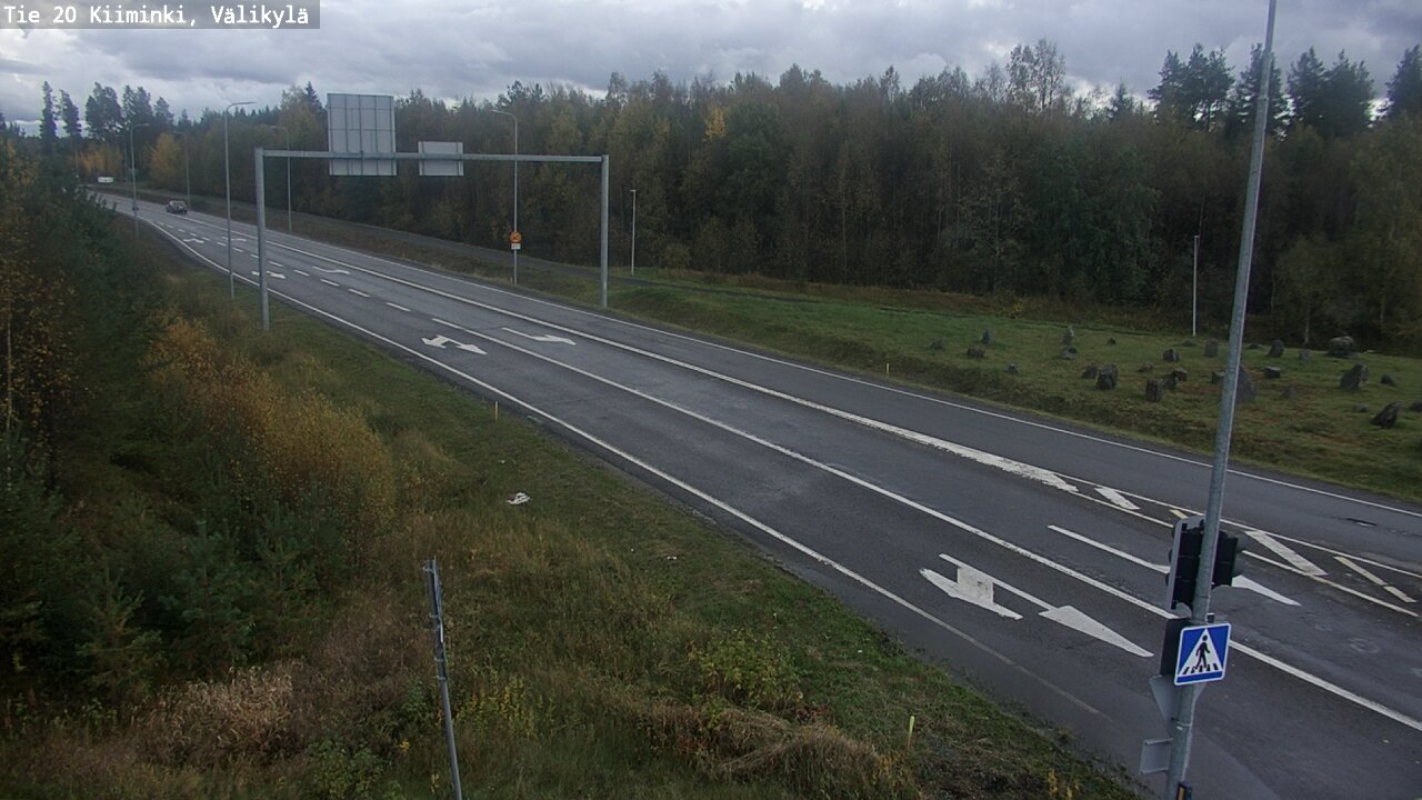 Weather Camera Image Road 20 Oulu Kiiminki, Välikylä, Oulu, Pohjois-Pohjanmaa