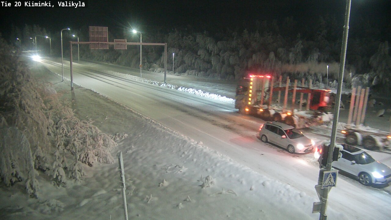 Kelikamerat Kuva Tie 20 Oulu Kiiminki, Välikylä, Oulu, Pohjois-Pohjanmaa
