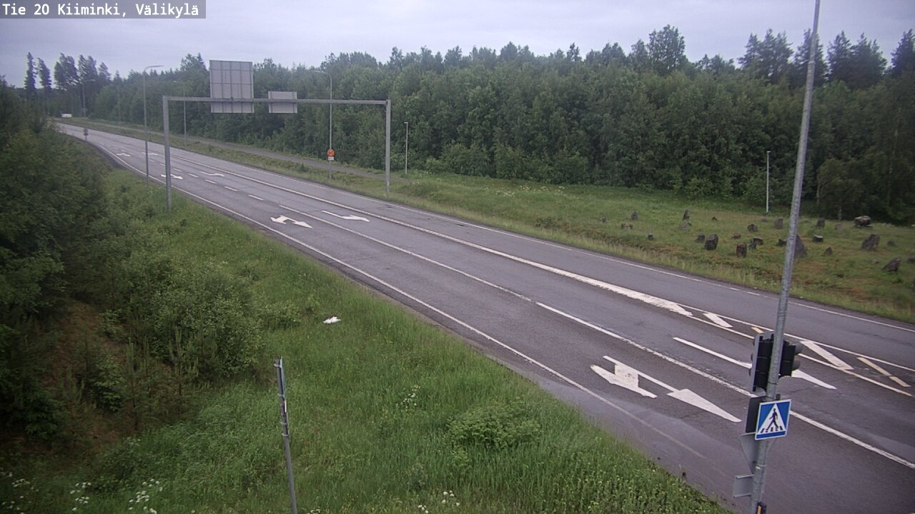 Kelikamerat Kuva Tie 20 Oulu Kiiminki, Välikylä, Oulu, Pohjois-Pohjanmaa