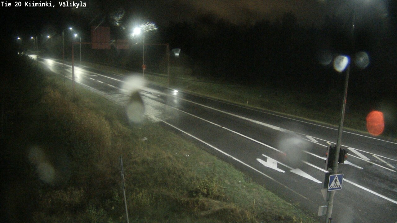 Weather Camera Image Road 20 Oulu Kiiminki, Välikylä, Oulu, Pohjois-Pohjanmaa