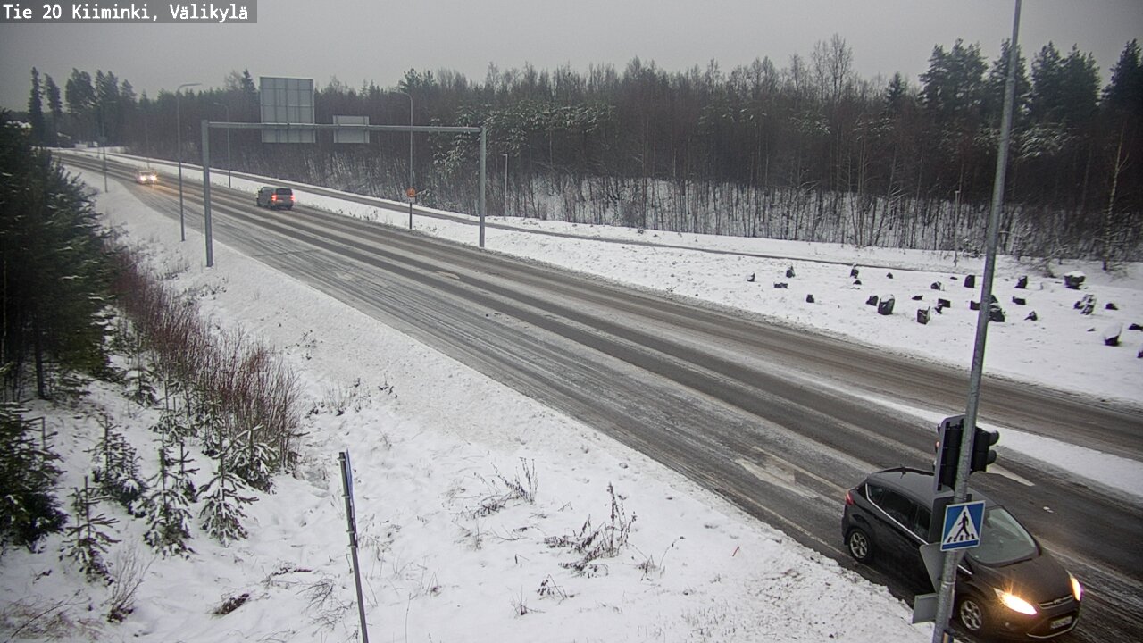 Weather Camera Image Road 20 Oulu Kiiminki, Välikylä, Oulu, Pohjois-Pohjanmaa