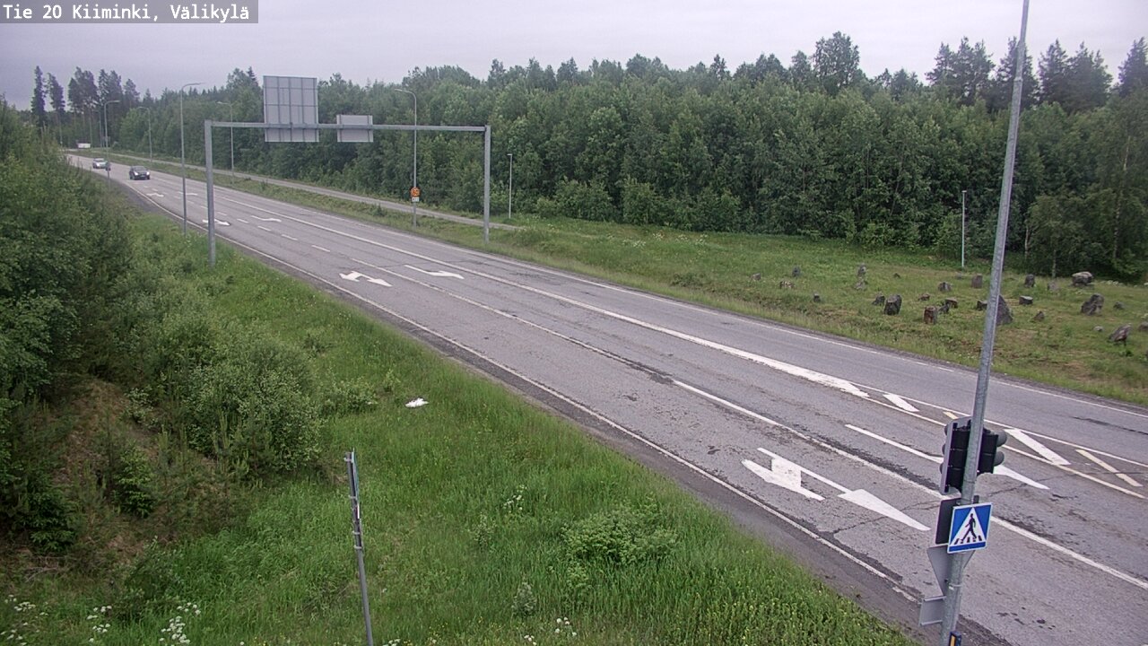 Kelikamerat Kuva Tie 20 Oulu Kiiminki, Välikylä, Oulu, Pohjois-Pohjanmaa