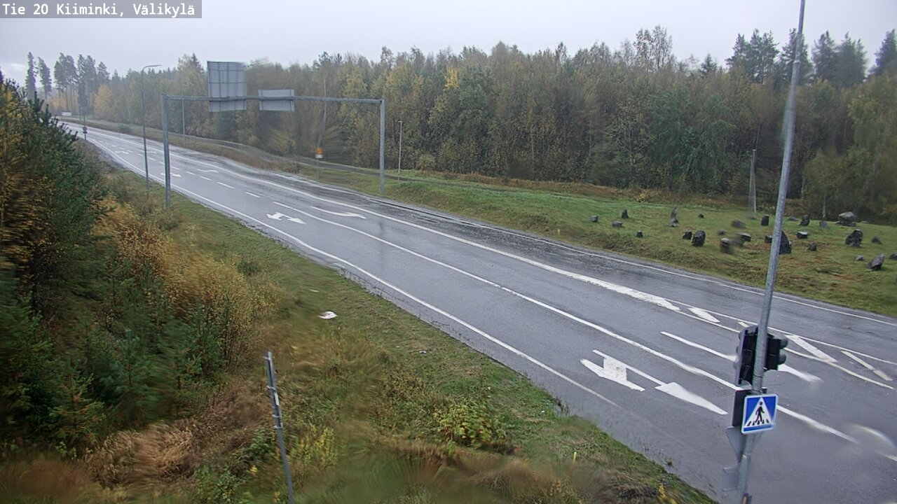 Weather Camera Image Road 20 Oulu Kiiminki, Välikylä, Oulu, Pohjois-Pohjanmaa