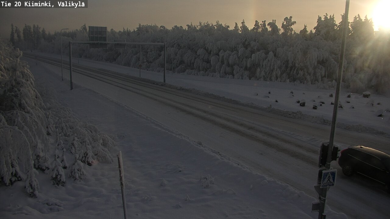 Kelikamerat Kuva Tie 20 Oulu Kiiminki, Välikylä, Oulu, Pohjois-Pohjanmaa