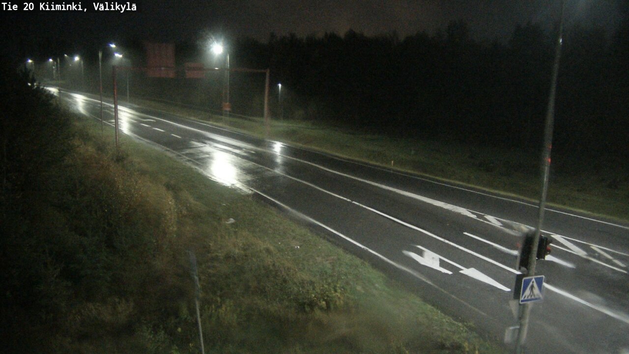 Weather Camera Image Road 20 Oulu Kiiminki, Välikylä, Oulu, Pohjois-Pohjanmaa