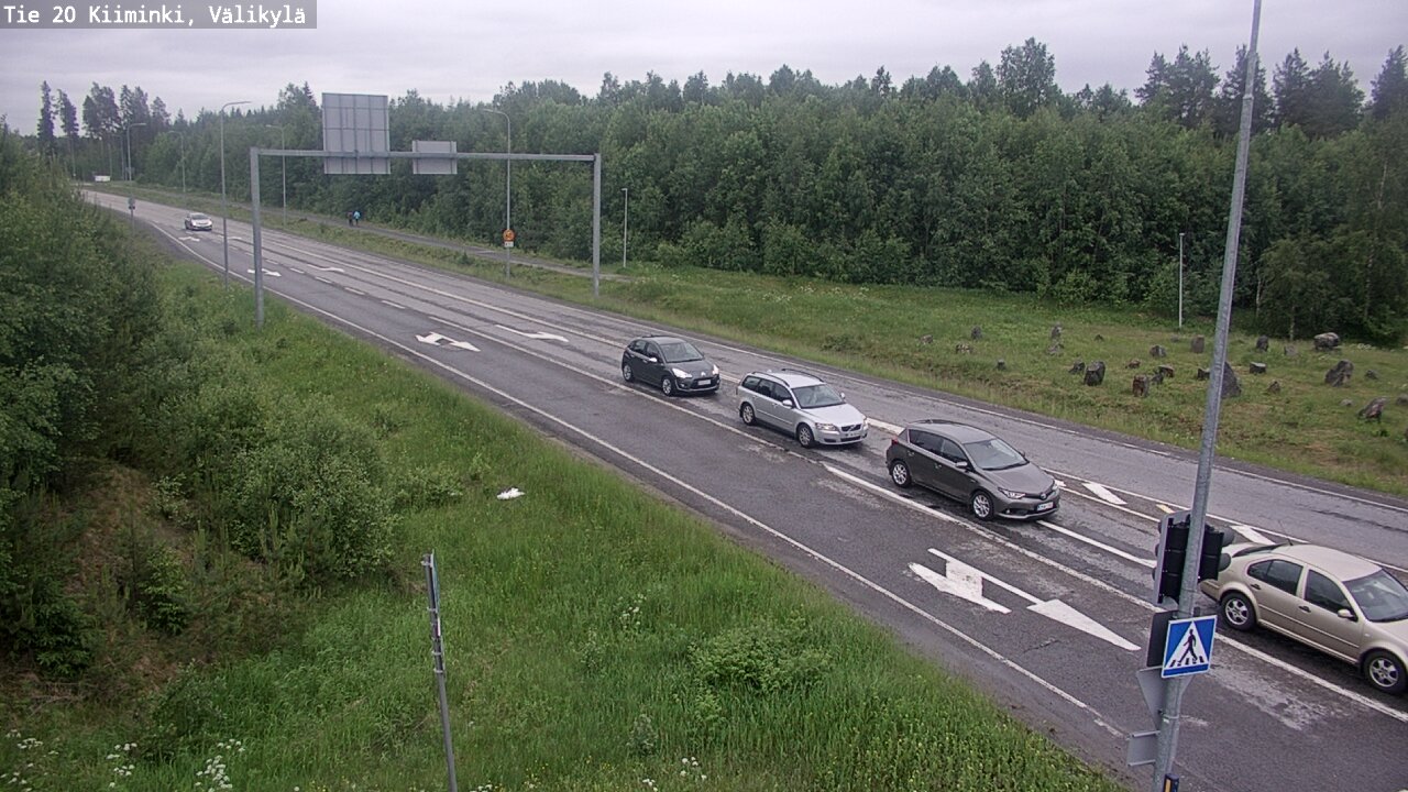 Kelikamerat Kuva Tie 20 Oulu Kiiminki, Välikylä, Oulu, Pohjois-Pohjanmaa