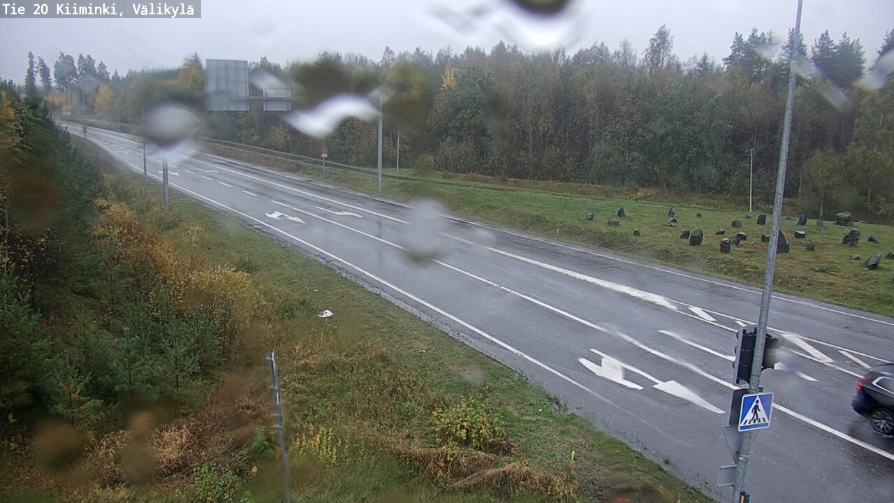 Weather Camera Image Road 20 Oulu Kiiminki, Välikylä, Oulu, Pohjois-Pohjanmaa