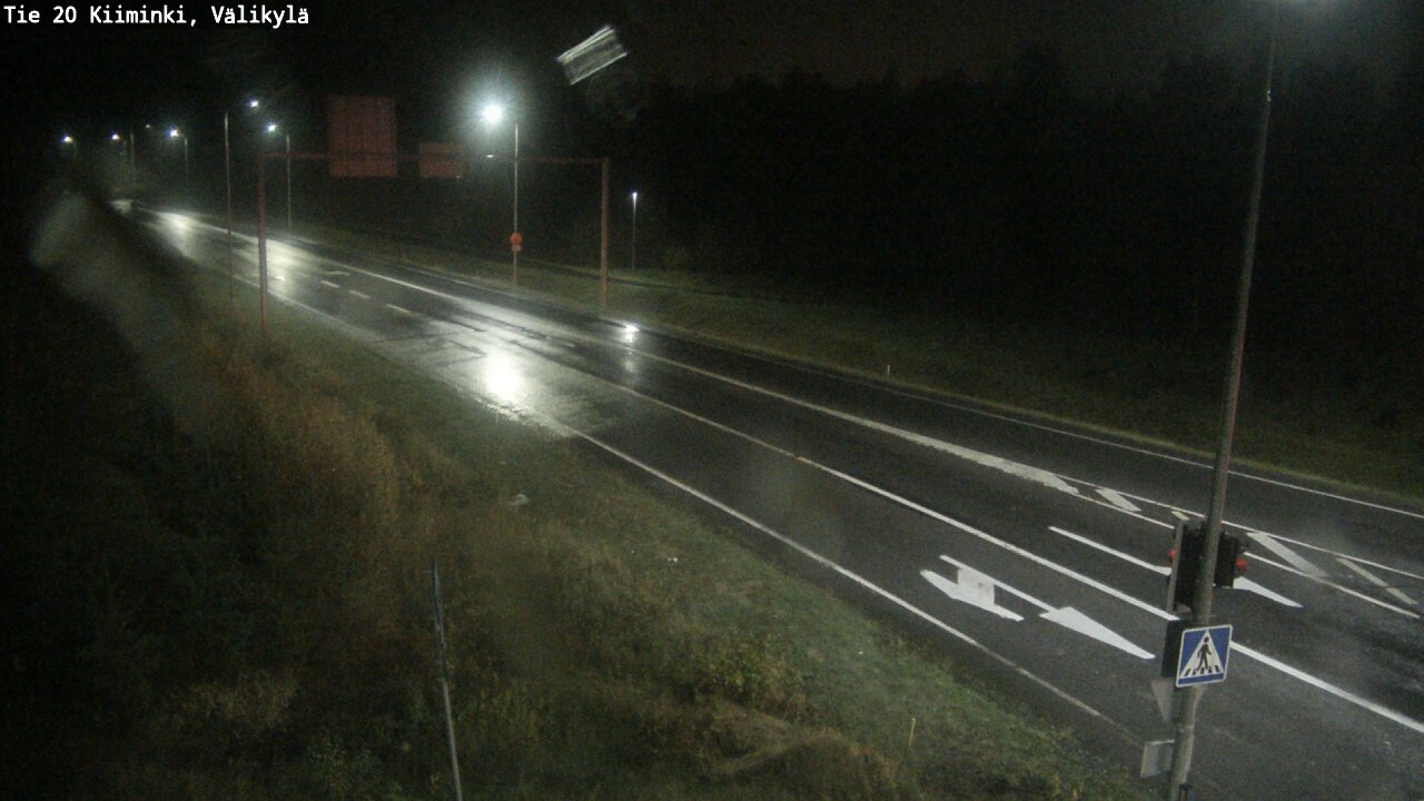 Weather Camera Image Road 20 Oulu Kiiminki, Välikylä, Oulu, Pohjois-Pohjanmaa