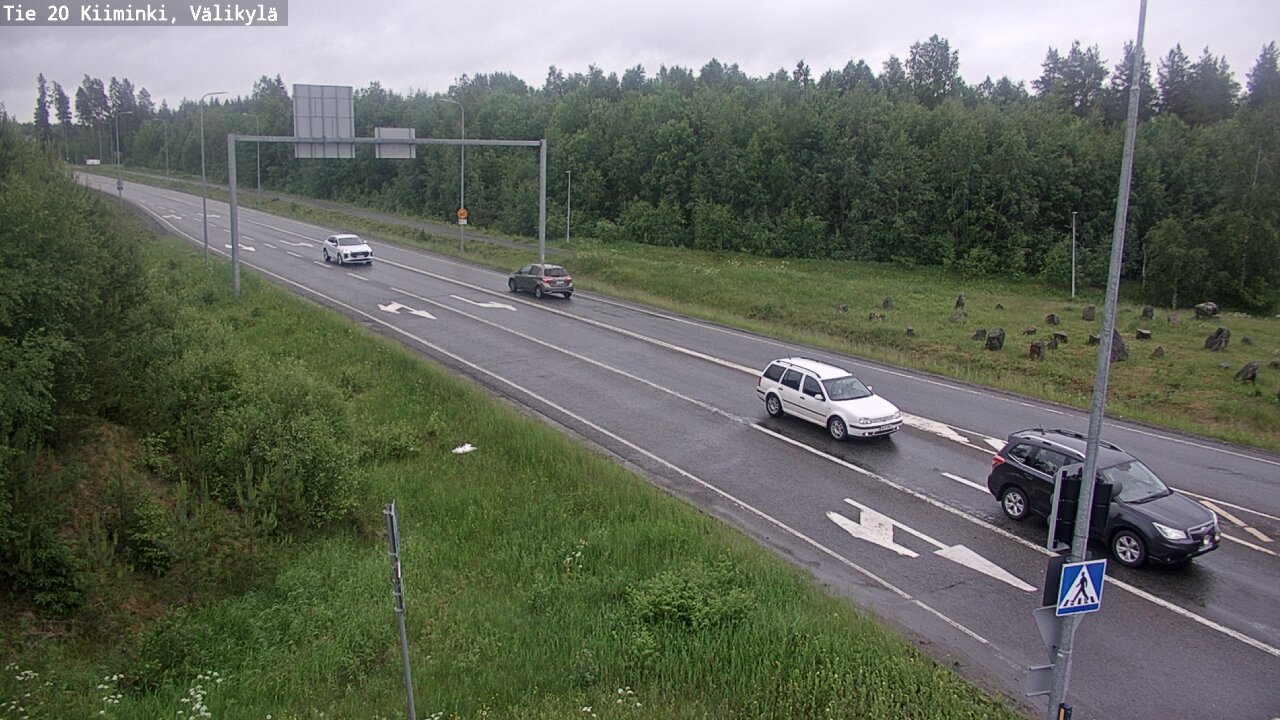 Kelikamerat Kuva Tie 20 Oulu Kiiminki, Välikylä, Oulu, Pohjois-Pohjanmaa