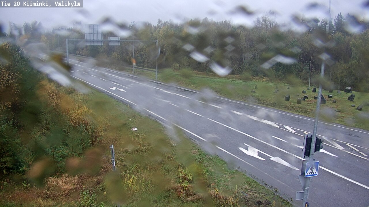 Weather Camera Image Road 20 Oulu Kiiminki, Välikylä, Oulu, Pohjois-Pohjanmaa