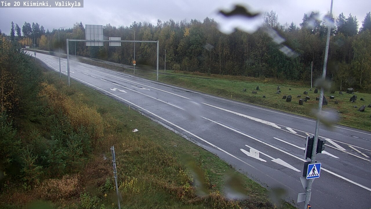 Weather Camera Image Road 20 Oulu Kiiminki, Välikylä, Oulu, Pohjois-Pohjanmaa