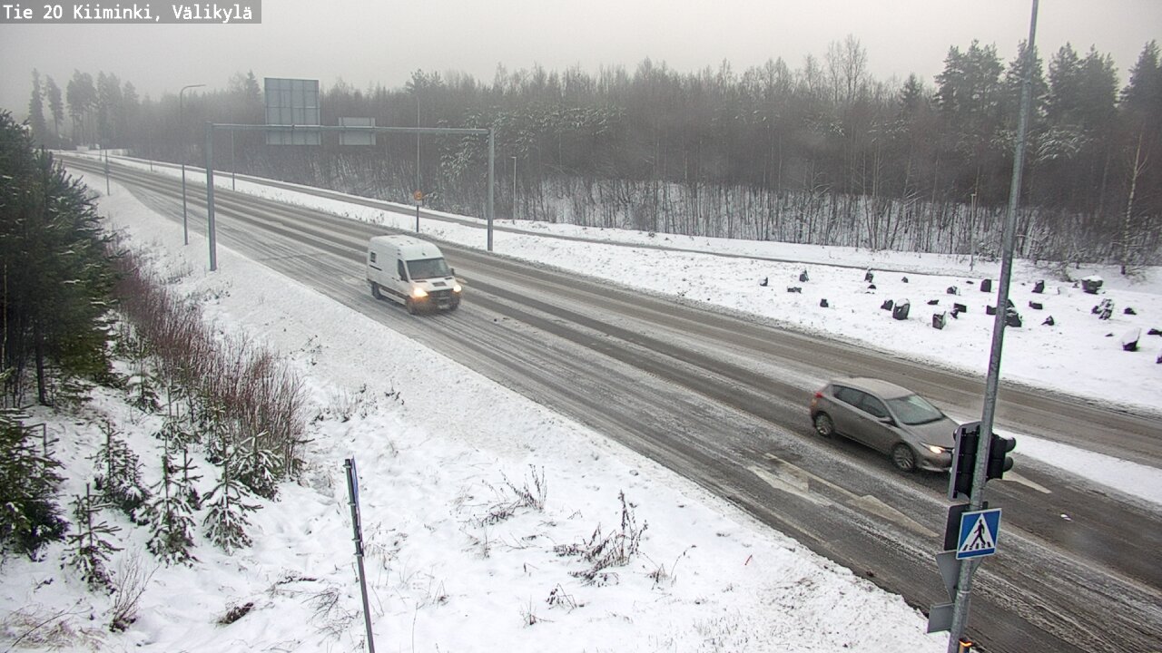 Weather Camera Image Road 20 Oulu Kiiminki, Välikylä, Oulu, Pohjois-Pohjanmaa