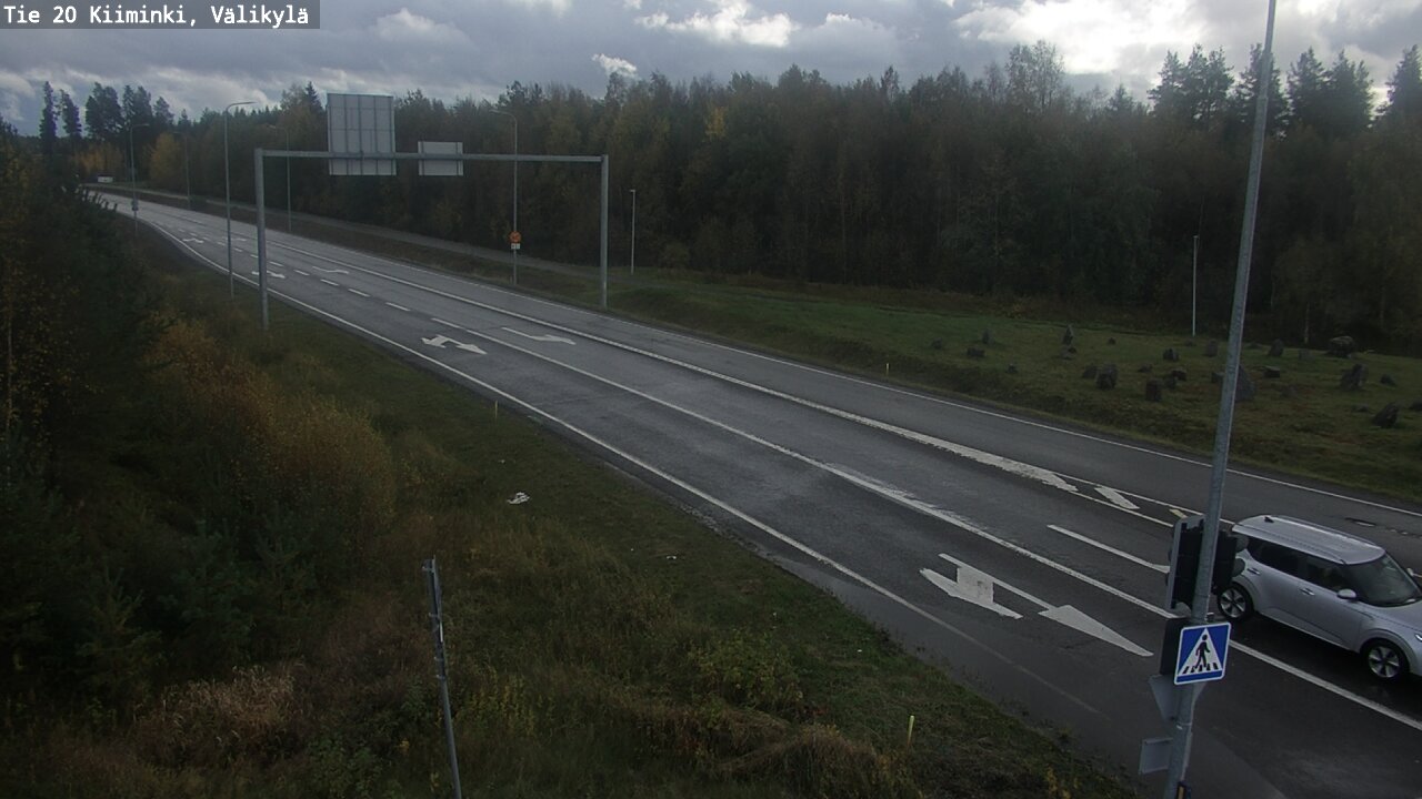 Weather Camera Image Road 20 Oulu Kiiminki, Välikylä, Oulu, Pohjois-Pohjanmaa
