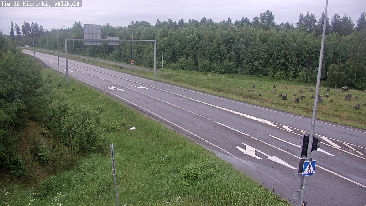 Kelikamerat Kuva Tie 20 Oulu Kiiminki, Välikylä, Oulu, Pohjois-Pohjanmaa
