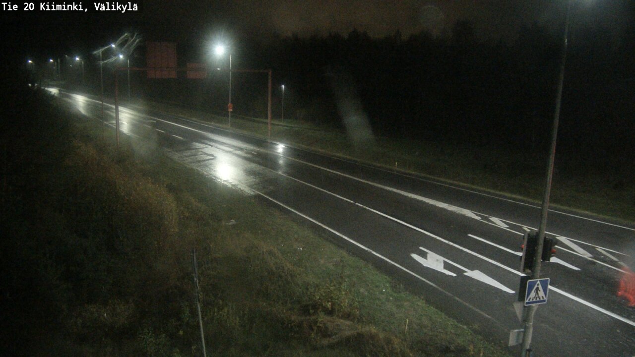 Weather Camera Image Road 20 Oulu Kiiminki, Välikylä, Oulu, Pohjois-Pohjanmaa