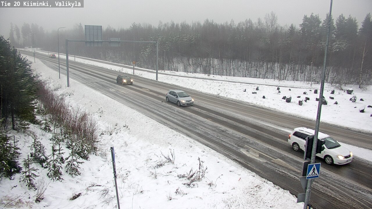 Weather Camera Image Road 20 Oulu Kiiminki, Välikylä, Oulu, Pohjois-Pohjanmaa