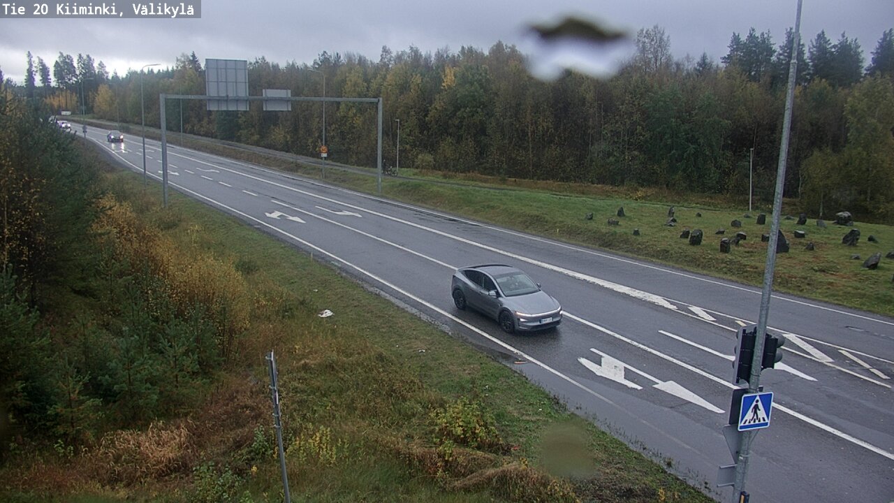Weather Camera Image Road 20 Oulu Kiiminki, Välikylä, Oulu, Pohjois-Pohjanmaa