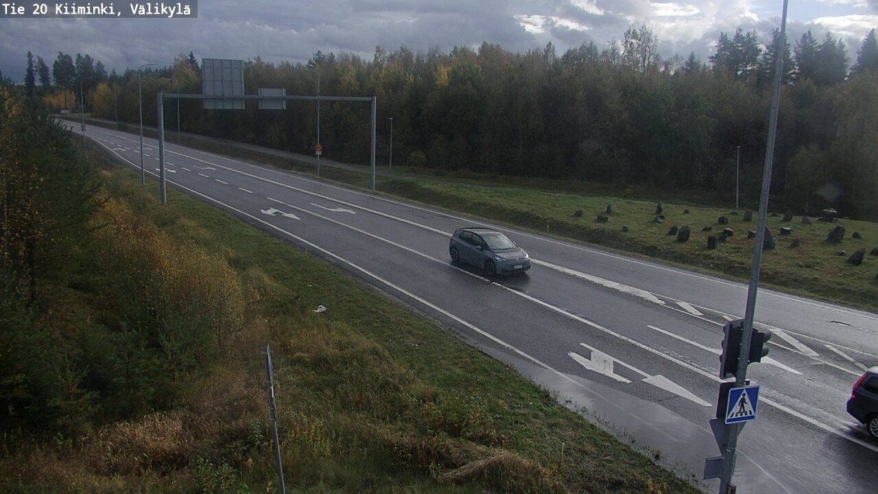 Weather Camera Image Road 20 Oulu Kiiminki, Välikylä, Oulu, Pohjois-Pohjanmaa