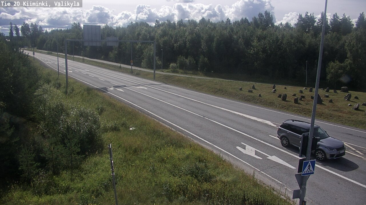 Weather Camera Image Road 20 Oulu Kiiminki, Välikylä, Oulu, Pohjois-Pohjanmaa