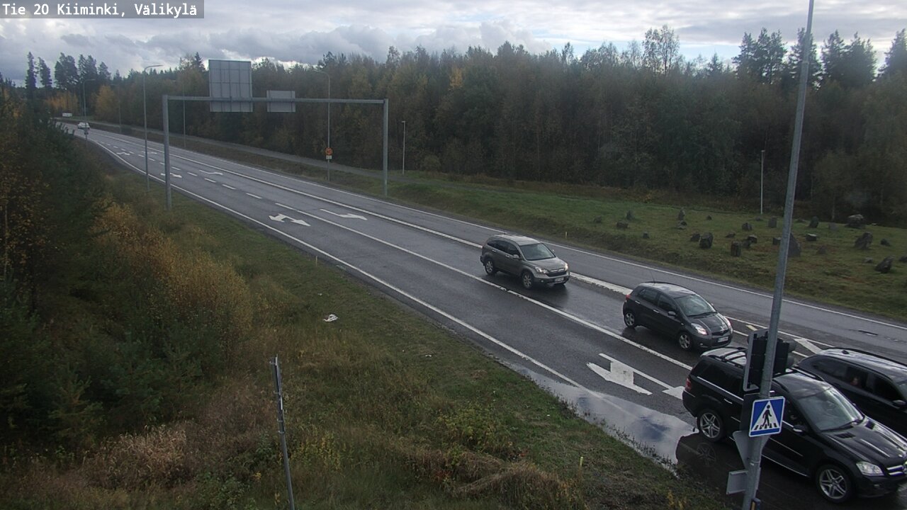 Weather Camera Image Road 20 Oulu Kiiminki, Välikylä, Oulu, Pohjois-Pohjanmaa