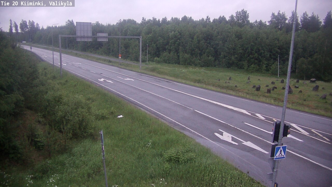 Kelikamerat Kuva Tie 20 Oulu Kiiminki, Välikylä, Oulu, Pohjois-Pohjanmaa