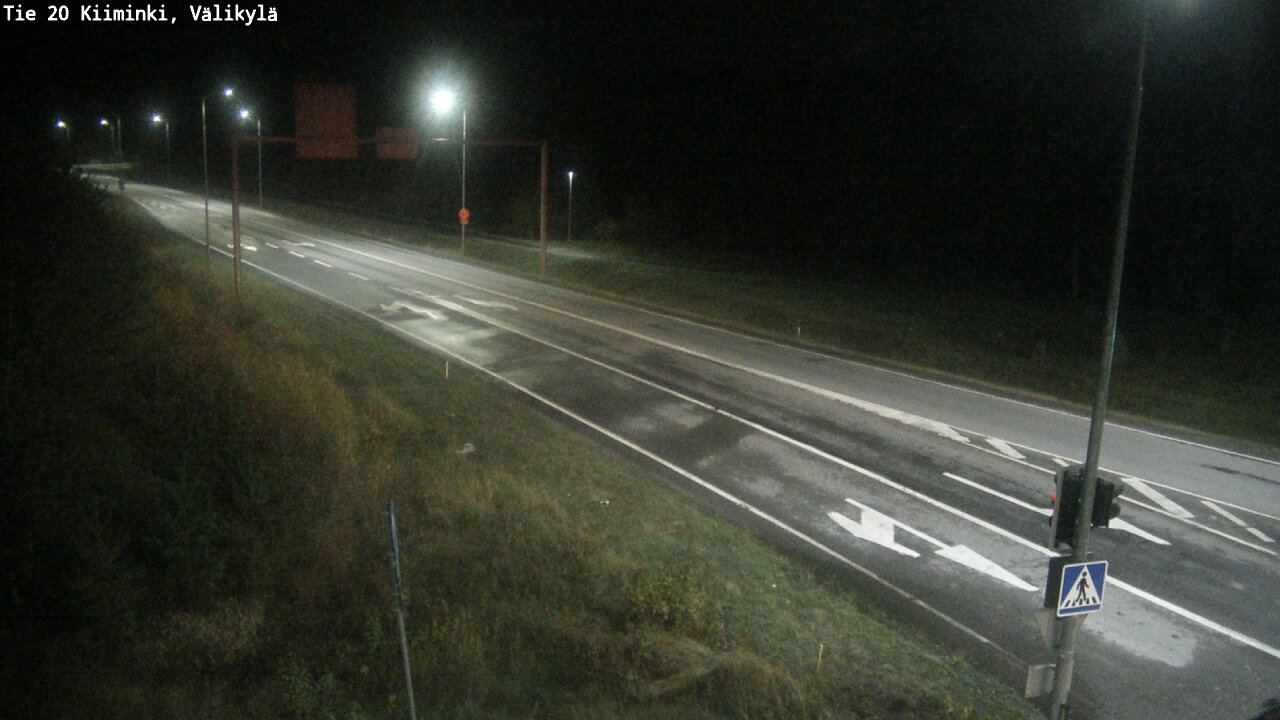 Weather Camera Image Road 20 Oulu Kiiminki, Välikylä, Oulu, Pohjois-Pohjanmaa