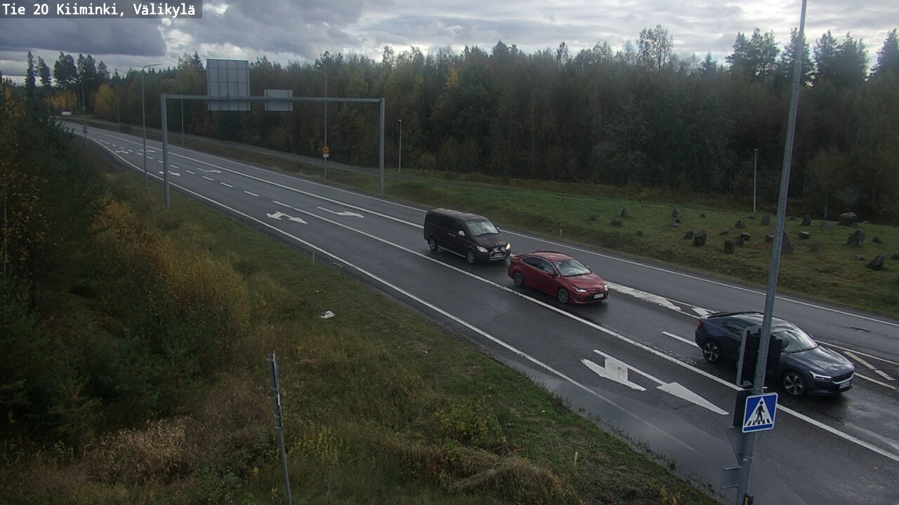 Weather Camera Image Road 20 Oulu Kiiminki, Välikylä, Oulu, Pohjois-Pohjanmaa
