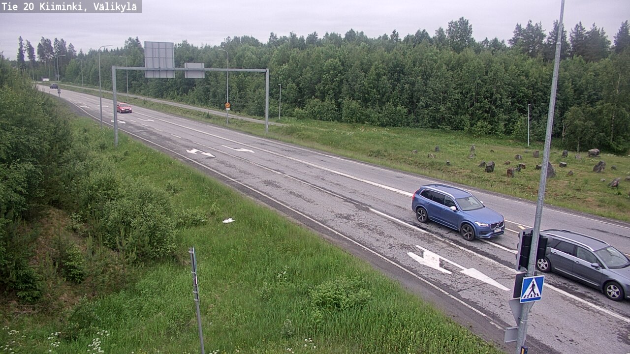 Kelikamerat Kuva Tie 20 Oulu Kiiminki, Välikylä, Oulu, Pohjois-Pohjanmaa