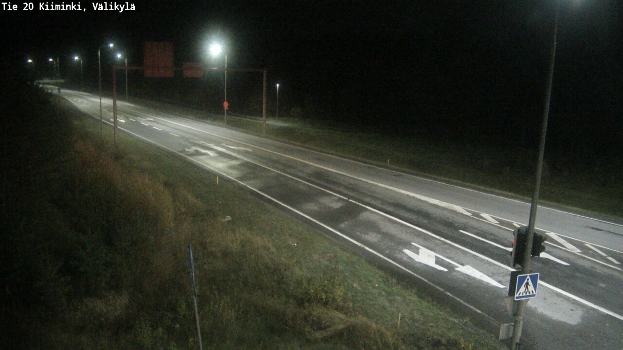 Weather Camera Image Road 20 Oulu Kiiminki, Välikylä, Oulu, Pohjois-Pohjanmaa