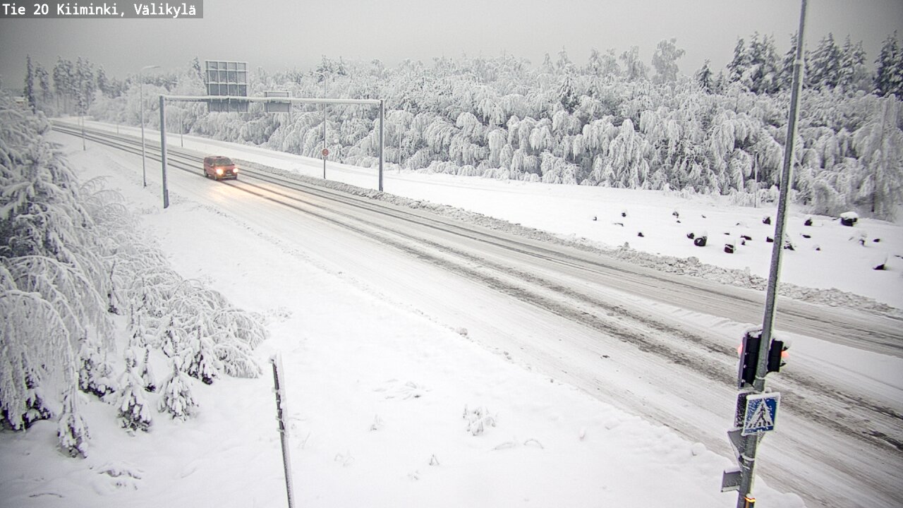 Kelikamerat Kuva Tie 20 Oulu Kiiminki, Välikylä, Oulu, Pohjois-Pohjanmaa