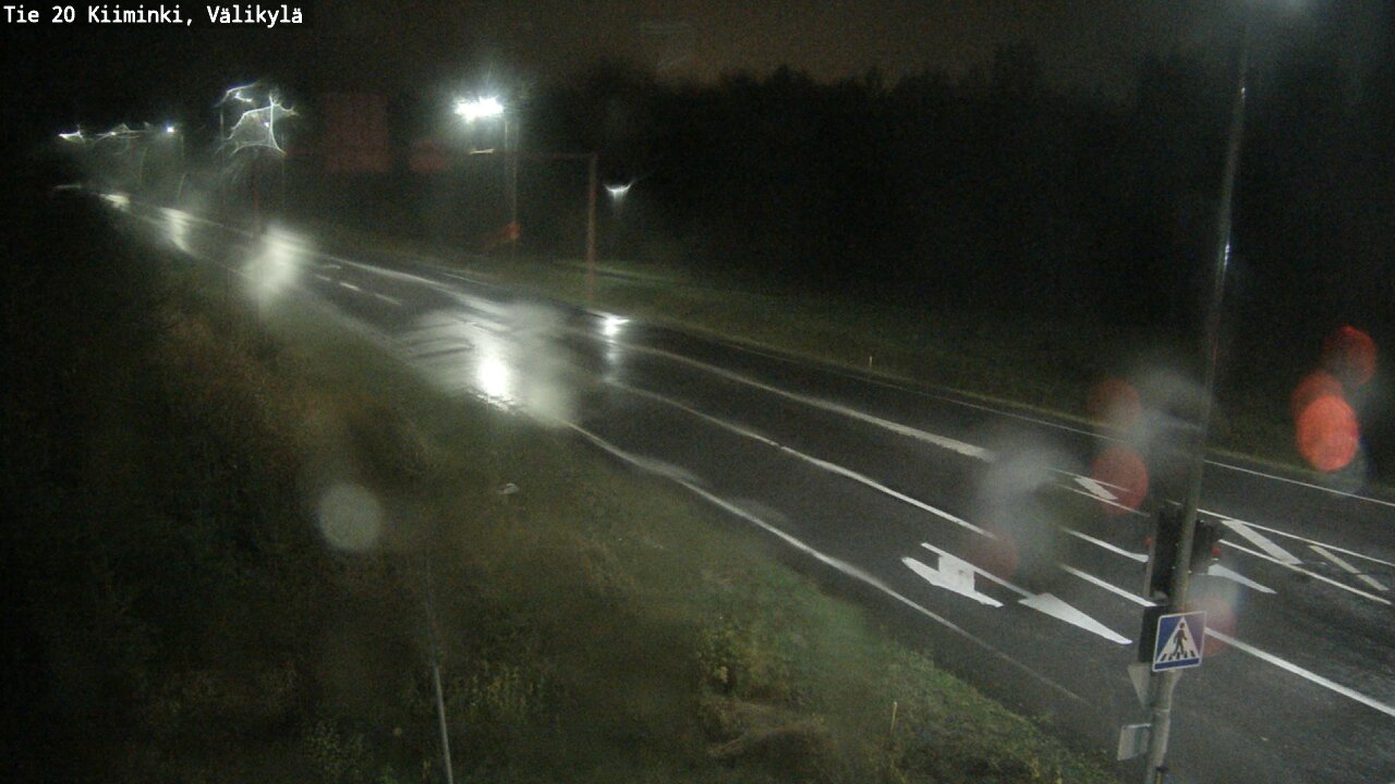 Weather Camera Image Road 20 Oulu Kiiminki, Välikylä, Oulu, Pohjois-Pohjanmaa