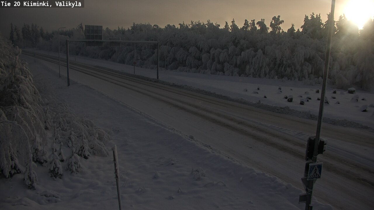 Kelikamerat Kuva Tie 20 Oulu Kiiminki, Välikylä, Oulu, Pohjois-Pohjanmaa