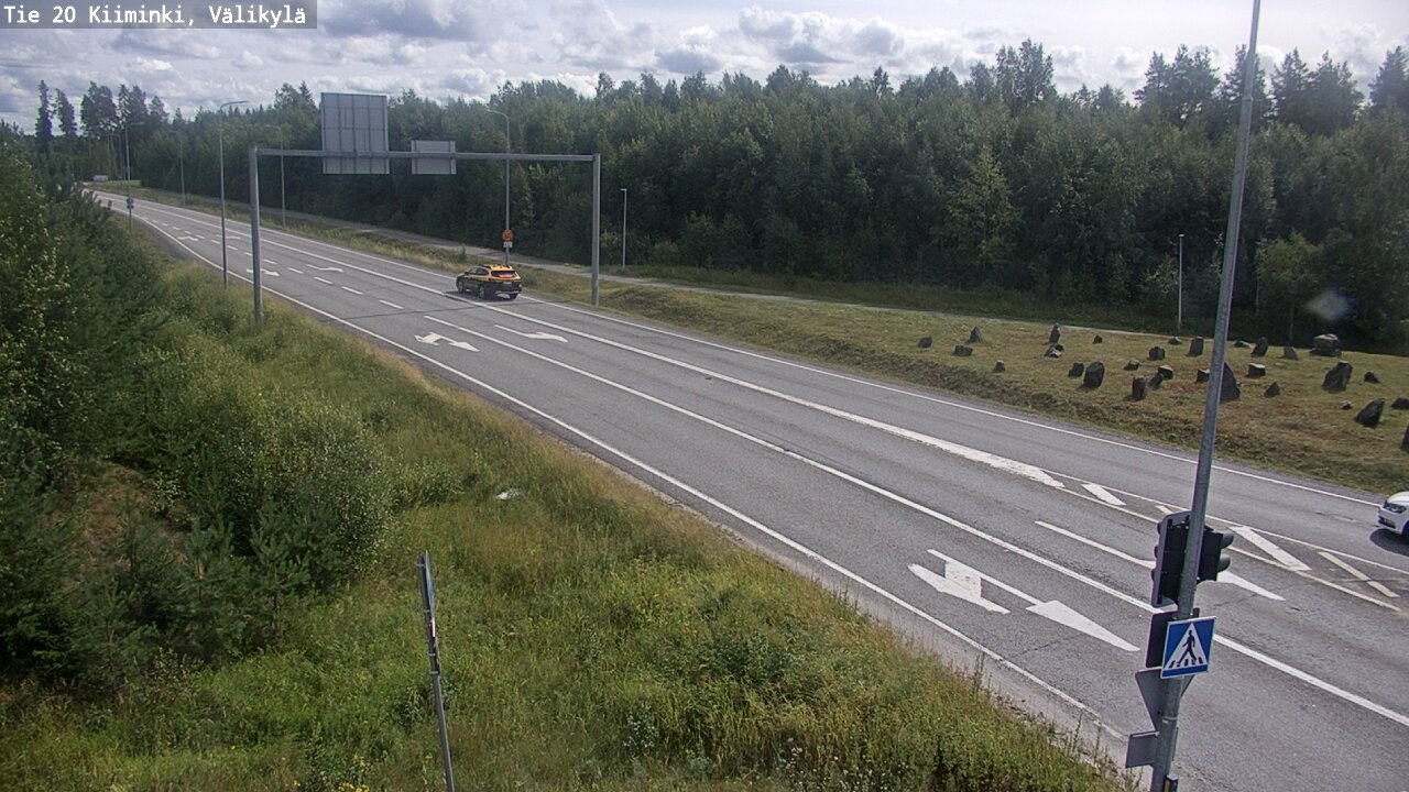 Weather Camera Image Road 20 Oulu Kiiminki, Välikylä, Oulu, Pohjois-Pohjanmaa