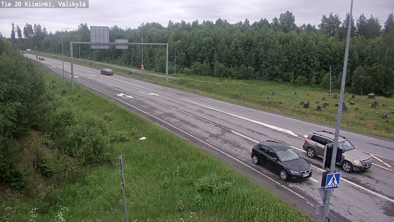 Kelikamerat Kuva Tie 20 Oulu Kiiminki, Välikylä, Oulu, Pohjois-Pohjanmaa