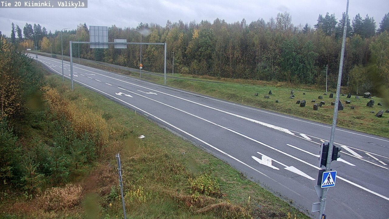 Weather Camera Image Road 20 Oulu Kiiminki, Välikylä, Oulu, Pohjois-Pohjanmaa