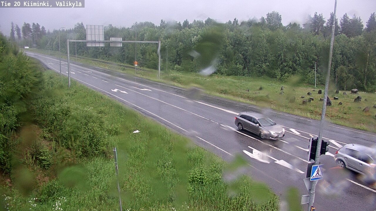 Kelikamerat Kuva Tie 20 Oulu Kiiminki, Välikylä, Oulu, Pohjois-Pohjanmaa