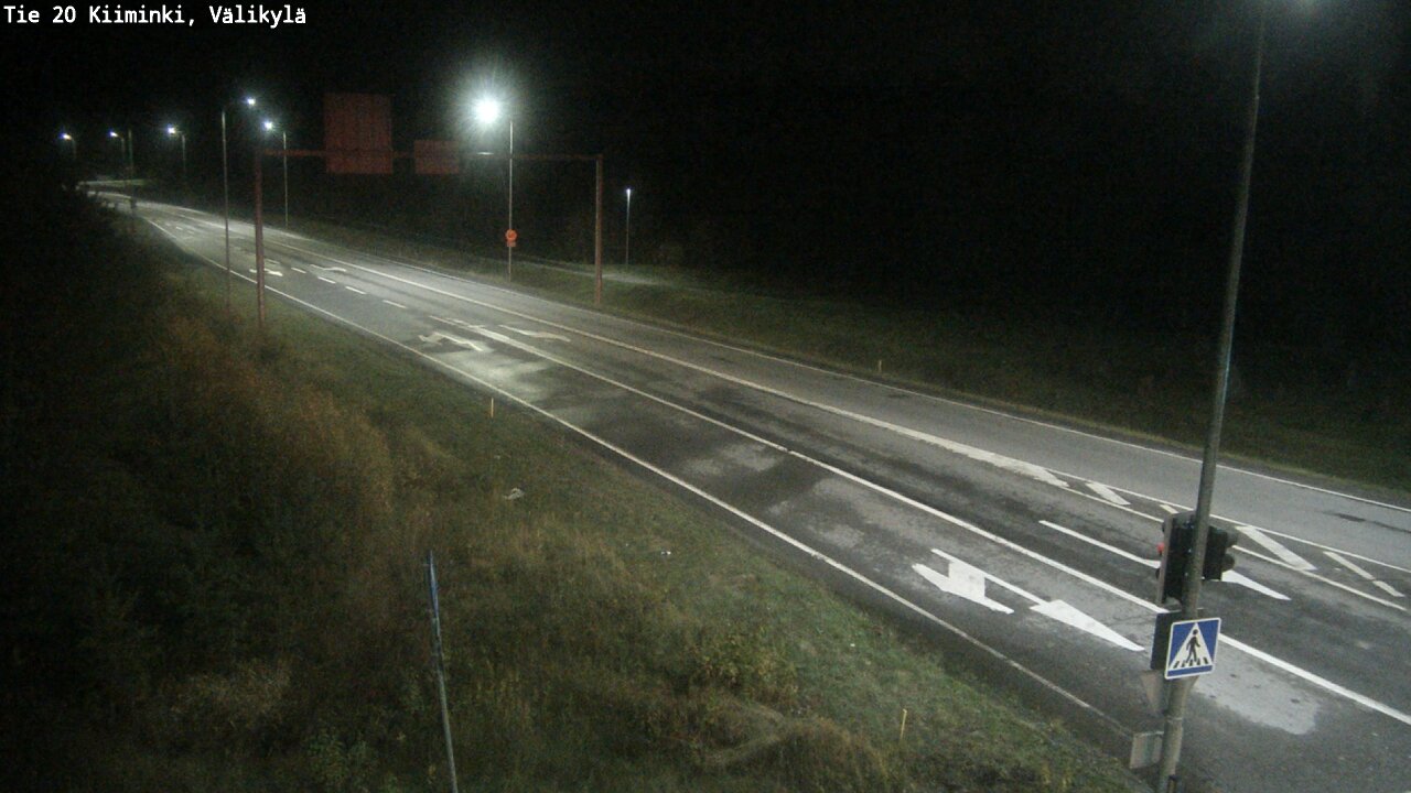 Weather Camera Image Road 20 Oulu Kiiminki, Välikylä, Oulu, Pohjois-Pohjanmaa