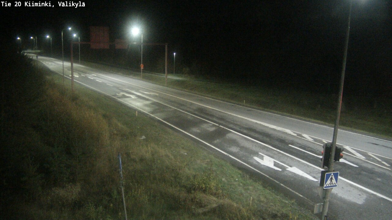 Weather Camera Image Road 20 Oulu Kiiminki, Välikylä, Oulu, Pohjois-Pohjanmaa