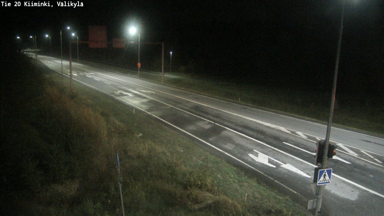 Weather Camera Image Road 20 Oulu Kiiminki, Välikylä, Oulu, Pohjois-Pohjanmaa
