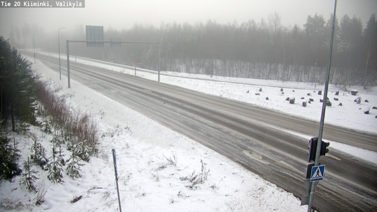 Weather Camera Image Road 20 Oulu Kiiminki, Välikylä, Oulu, Pohjois-Pohjanmaa