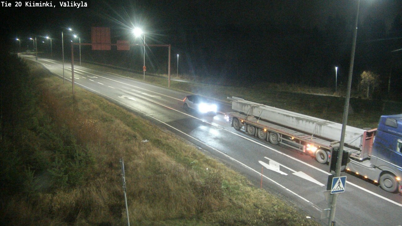 Kelikamerat Kuva Tie 20 Oulu Kiiminki, Välikylä, Oulu, Pohjois-Pohjanmaa