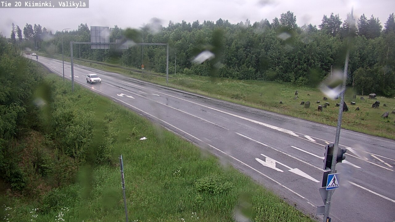 Kelikamerat Kuva Tie 20 Oulu Kiiminki, Välikylä, Oulu, Pohjois-Pohjanmaa