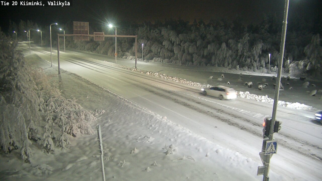 Kelikamerat Kuva Tie 20 Oulu Kiiminki, Välikylä, Oulu, Pohjois-Pohjanmaa