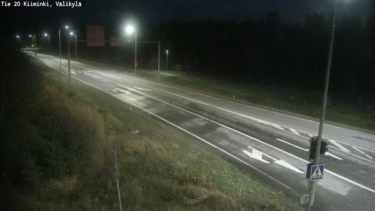 Weather Camera Image Road 20 Oulu Kiiminki, Välikylä, Oulu, Pohjois-Pohjanmaa