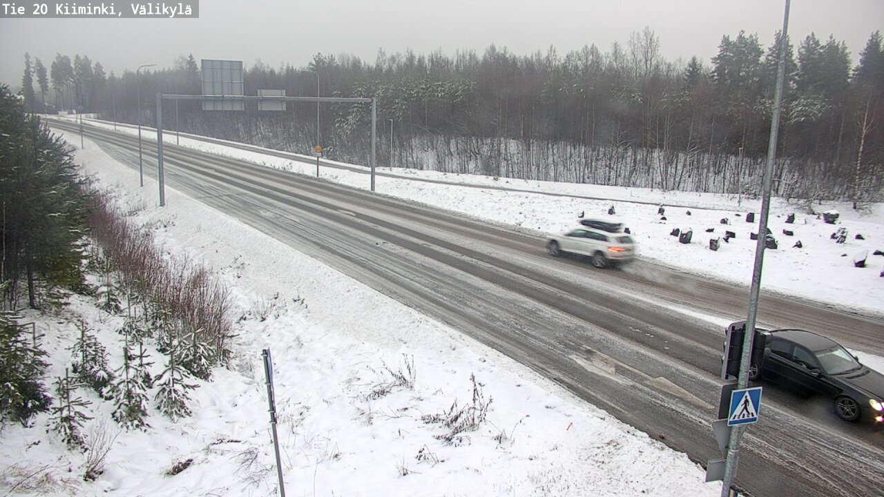 Weather Camera Image Road 20 Oulu Kiiminki, Välikylä, Oulu, Pohjois-Pohjanmaa